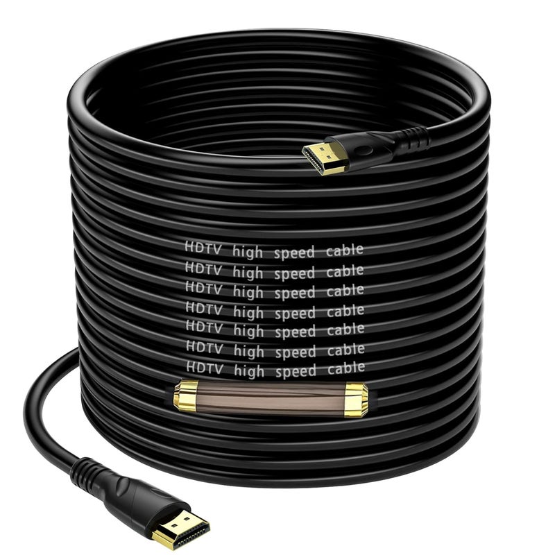 Jorenca 4K HDMI Cable 85ft Ultra High Speed HDMI 2.0 Cables 18gbps Gold Plated Connector Ethernet Audio Return Video 4K 60Hz/2K 30Hz FullHD1080p 3D for Xbox Arc Laptop PS3 PS4 PS9 PC HDTV etc - Image 1
